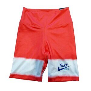 Nike ONE Dry 7" Women's Tight FIT Training Performance Shorts Red Size XXL New